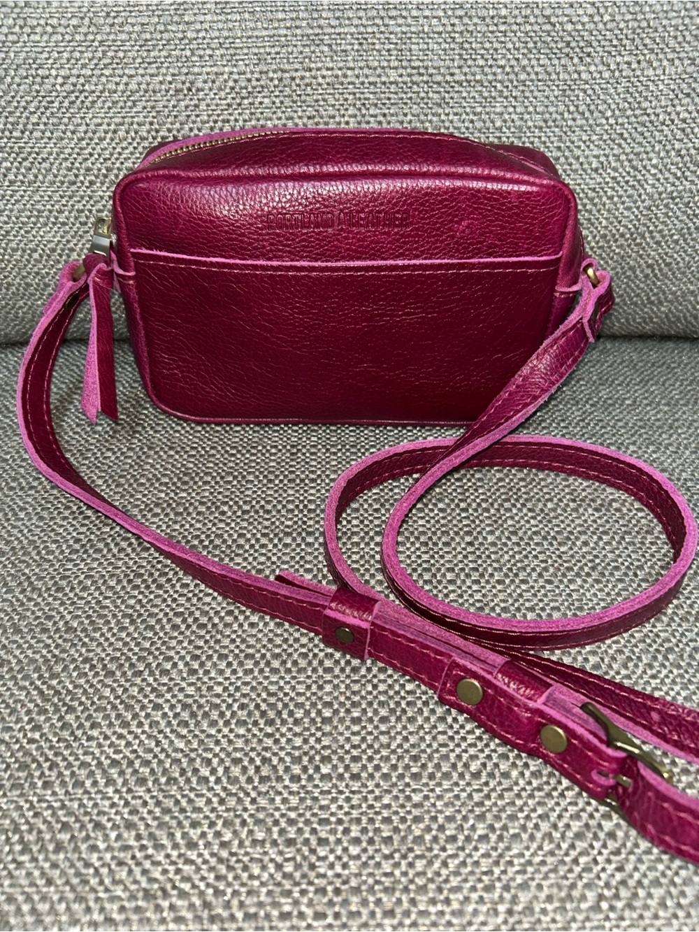 Portland Leather Goods Small Camera Bag